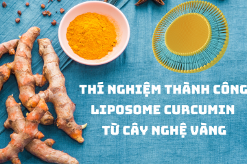 Thí nghiệm thành công Liposome Curcumin từ cây nghệ vàng