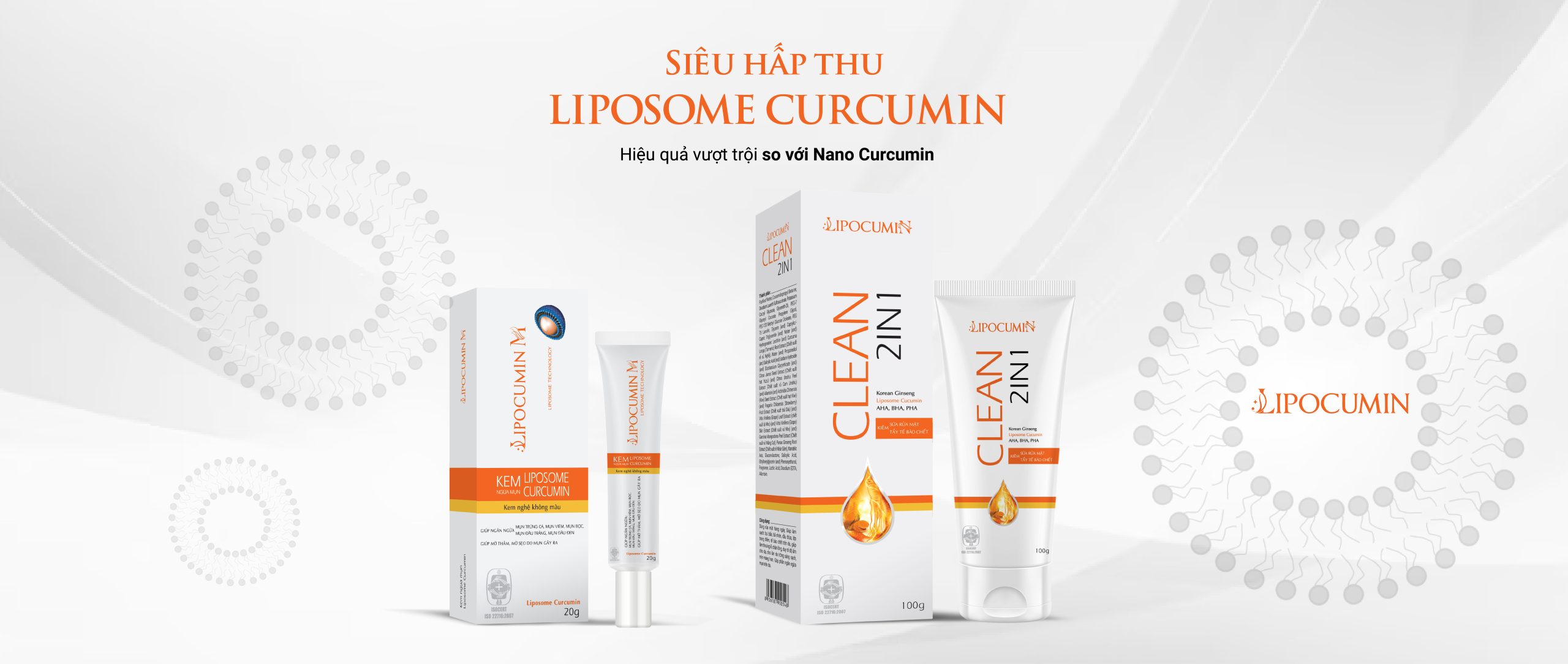 Liposome Curcumin: Tăng cường sinh khả dụng của hoạt chất